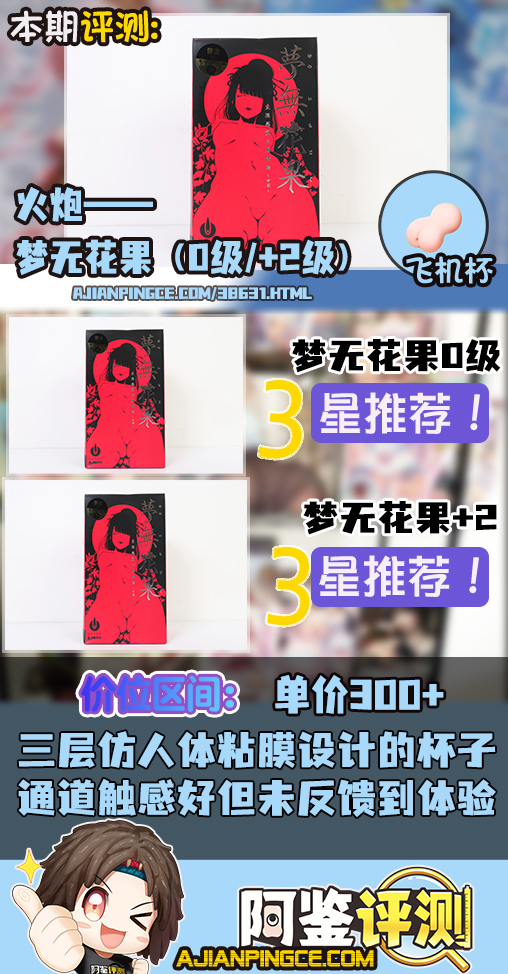 火炮——”梦无花果（0级/+2级）”评测！摸起来手感很有趣的黏膜概念杯，不过似乎并没有太多实际体验上的作用