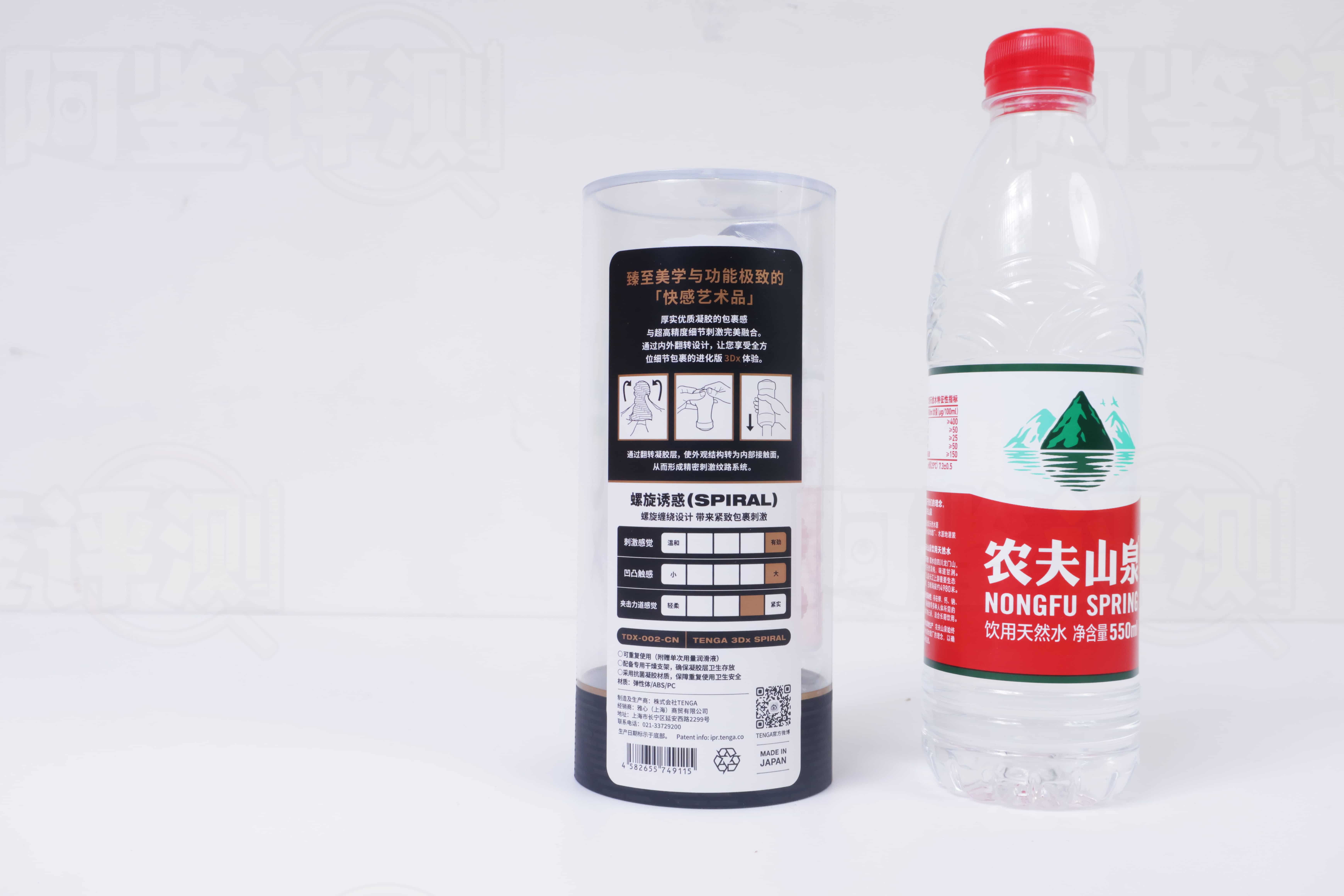 TENGA——”3DX(SPIRAL)”评测!把外层纹理内翻成通道后,竟然做出了接近完美的高密度三角柱